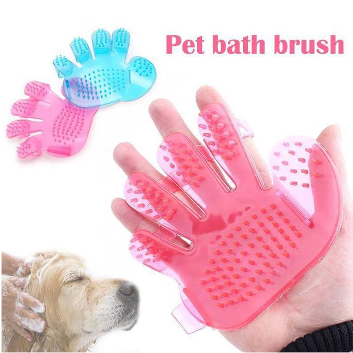 172 Rubber Pet Cleaning Massaging Grooming Glove Brush 172 Rubber Pet Cleaning Massaging Grooming Glove Brush